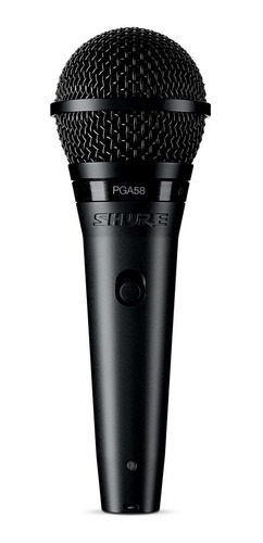 Shure Pga58 Xlr Micrófono Dinámico Vocal Cardioide Con Cable