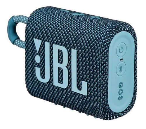 Parlante Jbl Go 3 Portátil   Azul Soy Gamer