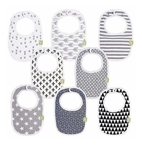 Organic Baby Bibs For Boys & Girls - Organic Cotton Teething