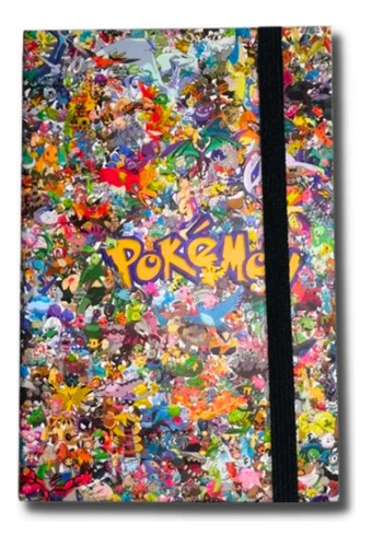 Agenda Cuaderno Pequeño Pokémon 17 X 12 Cm