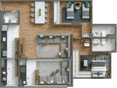 Apartamento Com 2 Dormitório(s) Localizado(a) No Bairro Alto Do Ipiranga Em São Paulo / São Paulo - 16782:923930