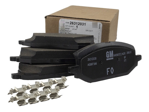 Balatas Delanteras Chevrolet Onix 1.0l 2021 Gm Parts
