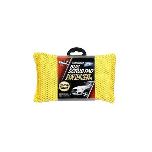 Flp Llc  elite Auto, Bug Scrub Pad De Microfibra