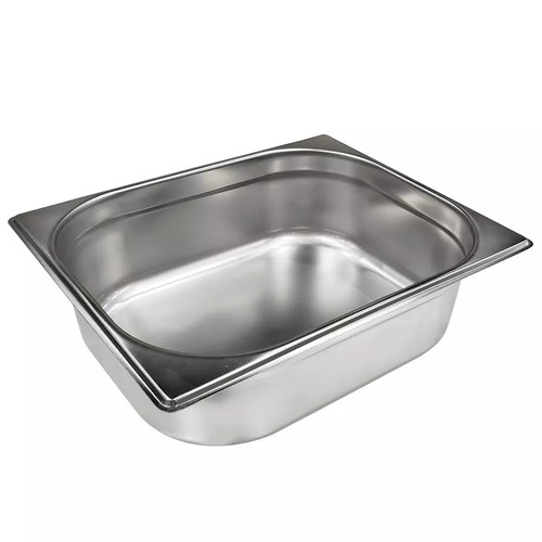Imagen 1 de 3 de Fuenton Recipiente Gastronomico Gn 1/4 X 6.5cm Ac. Inox 18/8
