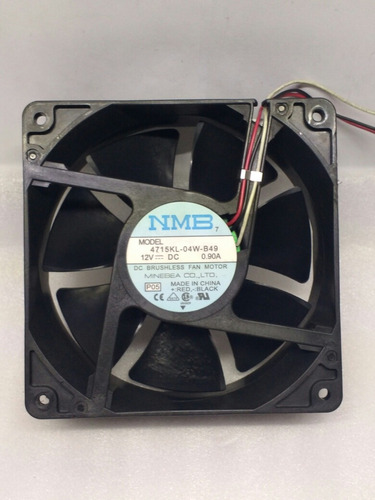 Cooler Fan Minebea 12v 0.9a 120x120x38mm Model 4715kl-04wb49