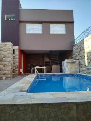 Imagem 2 de 14 de Casa Na Praia Com 3 Quartos E Piscina Em Itanhaém.| 4886-pc