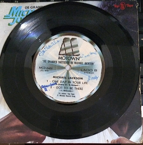Lp Compacto Duplo Michael Jackson Happy / Ben (Usado)