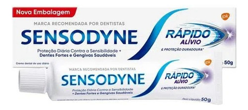 Sensodyne Rápido Alívio 90g Kit C/6
