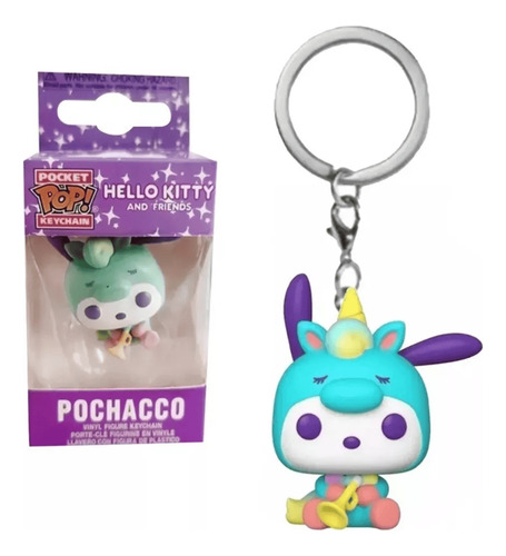 Llavero Funko Pop Pochacco Hello Kitty Amigos
