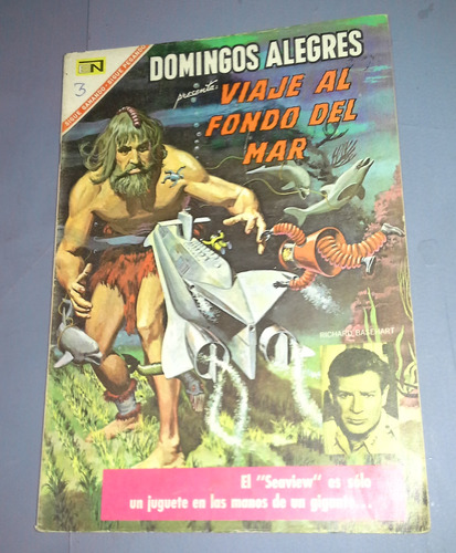 Revista Domingos Alegres Viaje Fondo Del Mar Novaro Comic