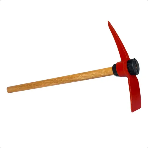 Alvião Picareta Aço Reforçado Cabo Madeira Resistente 90cm | Frete