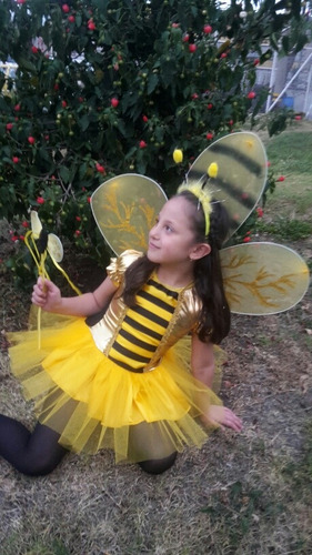 Disfraz Disfraces Niña Tutu Abejita Abeja