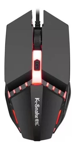 Mouse De Juego K-snake  M11 Black, Gamer, Videojuegos