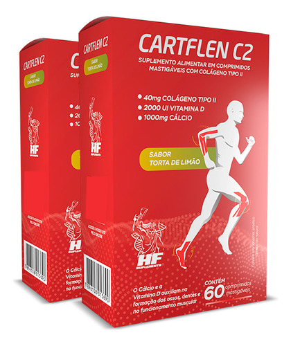 Cartflen C2 Colageno Tipo Ii 2x 60 Comp Hf Suplements