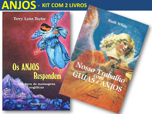 Kit Com 2 Livros - Os Anjos Respondem + Nosso Trabalho Com Guias E Anjos, De Diversos. Editora Pensamento Cultrix Em Português