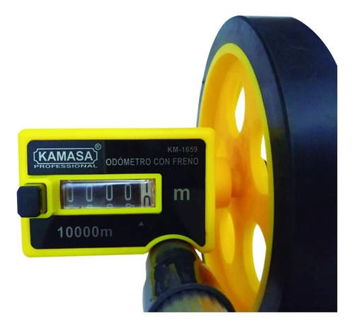 Odómetro / Rueda Medición Análogo Extensible Mango Aluminio