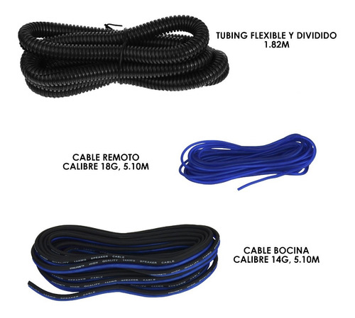 Imagen 6 de 6 de Kit De Instalación Calibre 4 Con Accesorios Steelpro Pro-4gx