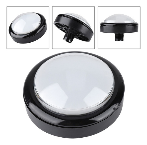 100mm Led Luz Lámpara Botón Grande Ronda Arcade Videojuego