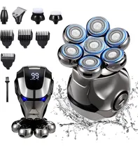 Comprar Máquina De Afeitar De Cabeza Hombres Calvos, 6 1 Máqu...