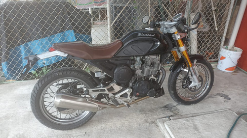 Moto Negra Con Barras Amarillas, Sin Adeudos Y Al 100