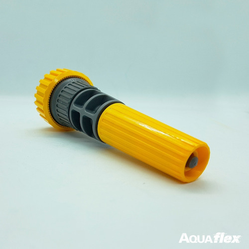 Lanza De Riego Regulable Manguera 3/4 Siroflex 7553 Aquaflex Color Amarillo