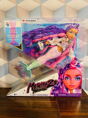 Sirena Muñeca Mermaze Mermaidz Sirena Unicornio Muñeca Color