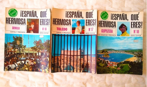 1966 España, Que Hermosa Eres!revistas 3 Vintage Antiguas