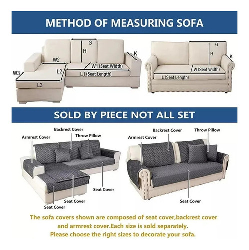 Para Funda De Sofá De Franela Retráctil De 90 X 90 Cm, 4