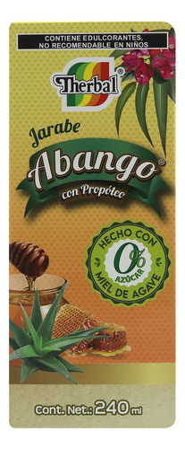 Jarabe Abango Con Propóleo Sin Azúcar 240 Ml Therbal