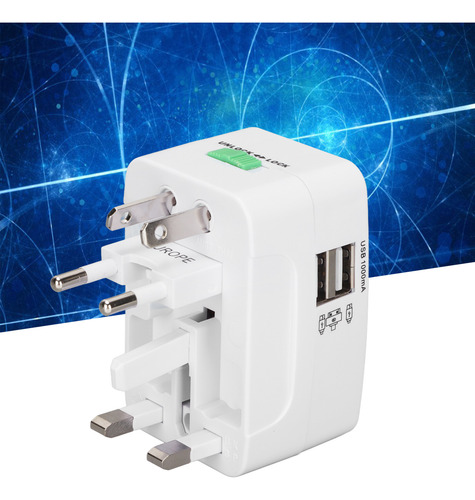 Adaptador De Viaje Mundial Adaptador Universal Internacional