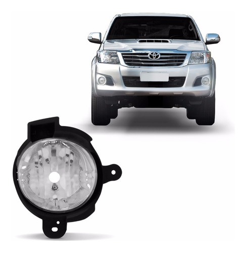 Farol Auxiliar Milha Pickup Hilux 2012 2013 Unidade Direito