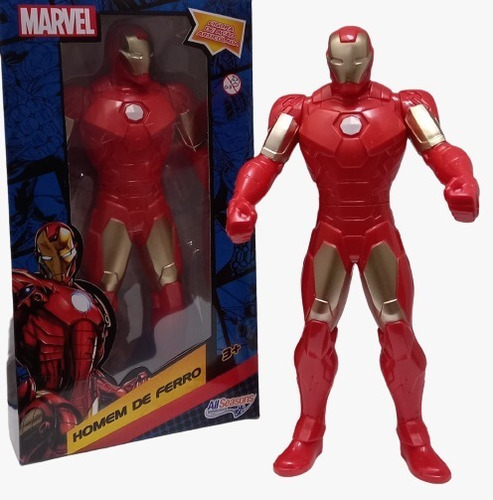 Imagem 1 de 4 de Boneco Vingadores Homem De Ferro Articulado Marvel