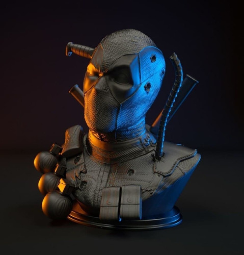 Archivo Stl Impresión 3d - Deadpool Bust Cgtrader