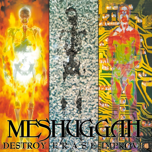 Meshuggah Destroy Erase Improve Cd Nuevo