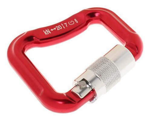 12 Carabiner Auto-bloqueio De Liga De Alumínio -