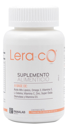 Lera Co Suplemento Antioxidantes Omega 3 Vitamina E 30 Caps