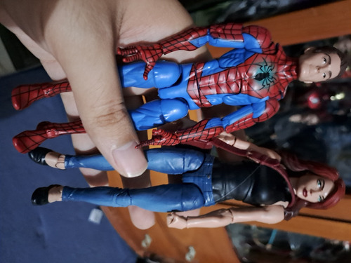 Marvel Legends 2 Pack Spiderman Y Mary Jane