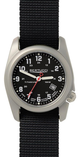 Reloj Bertucci A-2t | Correa De Nailon Negro | Tecnología Su