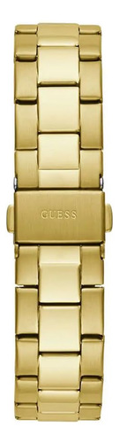 Relógio Guess Ladies Gold Tone Com Mostrador Transparente, C