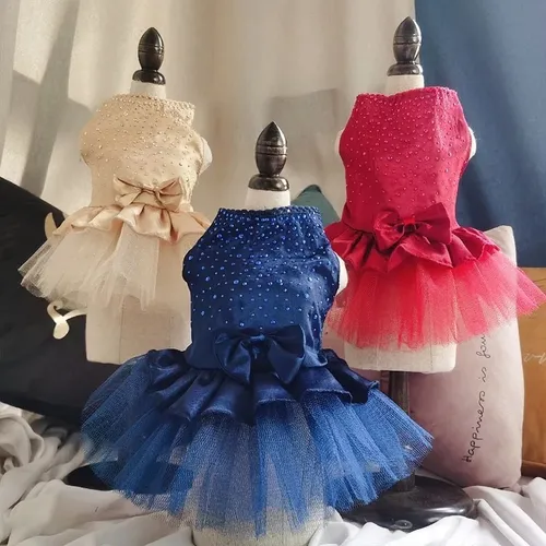 Vestido Talla S Burdeos Para Perritas