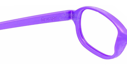 Imagen 6 de 7 de Anteojo Bimino Infantil Niño Niña Grumpy Flexible Optica