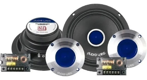 Set De Medios Open Show 400 W X Lado Adl-pro65.2os Audiolabs