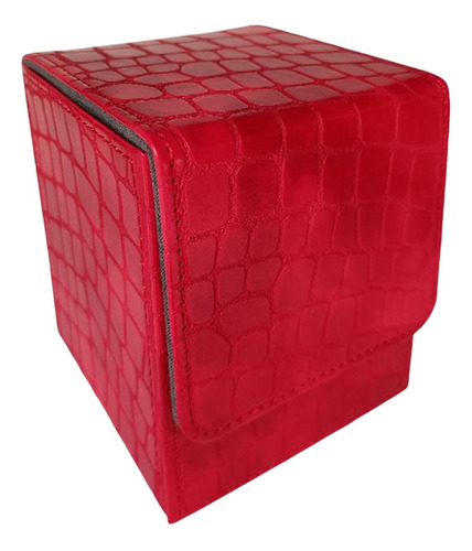 Caja De Cubierta De Tarjeta, Caja De Almacenamiento De Rojo