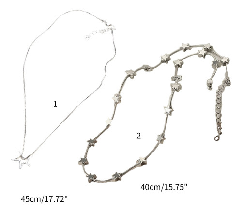 Collares Con Colgante De Pentagramas De Estrellas Irregulare