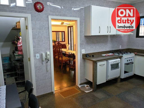 Imagem 21 de 26 de Maravilhoso Sobrado Com 3 Suítes À Venda, 236 M² Por R$ 1.400.000 - José Menino - Santos/sp - So0731