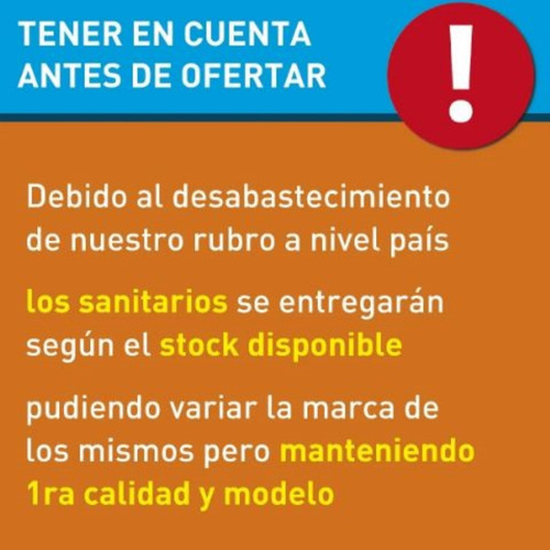 Juego De Baño Combo De Sanitarios Roca Capea Griferia Oferta