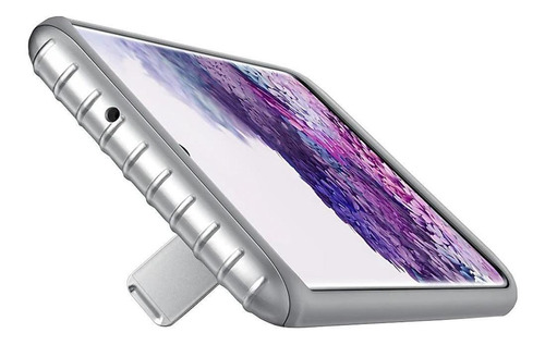 Capa Protetora Celular Cor Prata Samsung Galaxy S20 Plus