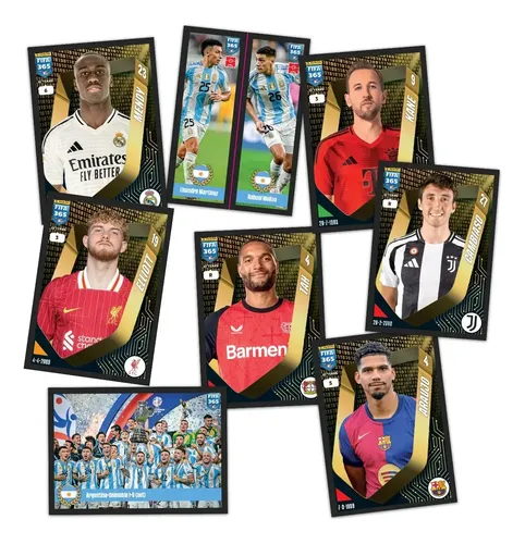 RE.RE FIFA 3点セット Kit Set Completo Fifa 365 2025 Oficial (497 Figurinhas) | MercadoLivre