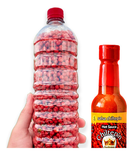 Chiltepín De La Sierra, 1 Litro( Rinde Para 80 Aguachiles)