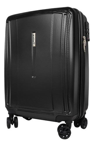 Maleta Skypeak De Viaje Rígida 24'', Color Negra Negro Rígida